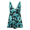 Blue Floral Tankini