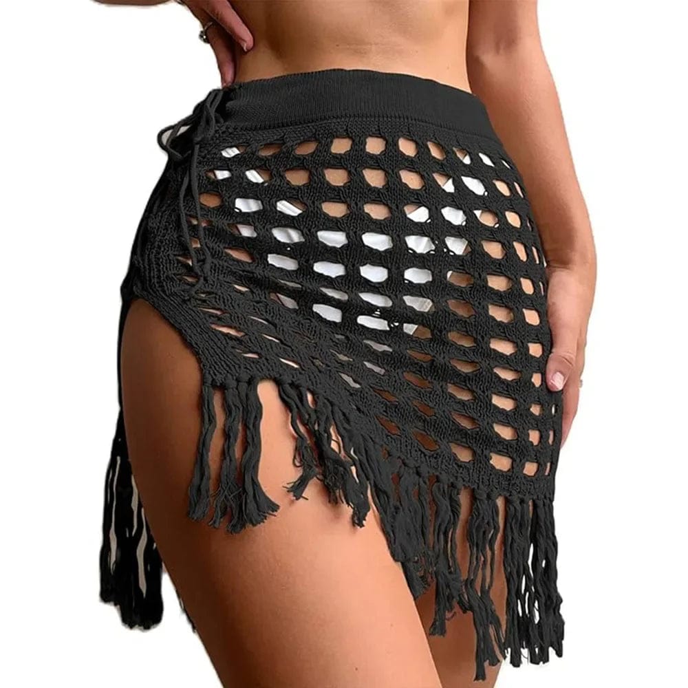 Crochet Skirt Bikini Cover Up