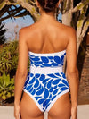 One Piece Strapless Swimsuit