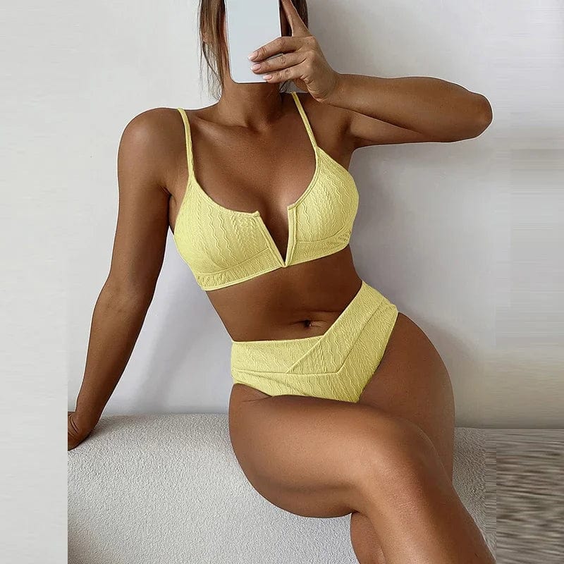 Pastel Yellow Bikini