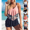 Ruffle Tankini Top