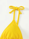 Yellow Thong Bikini
